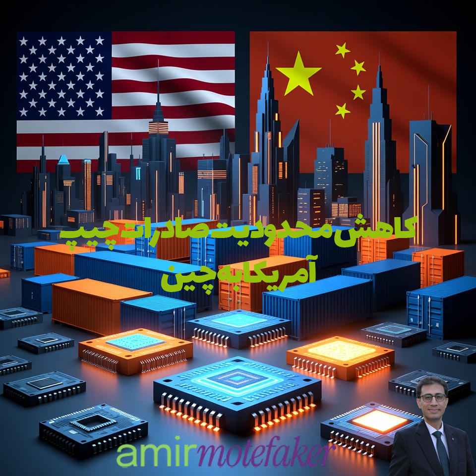 رقابت سخت میان ابرقدرت‌ها: احتمال کاهش محدودیت صادرات چیپ AI آمریکا به چین