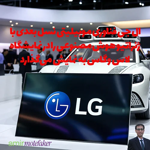 LG فناوری موبیلیتی نسل بعدی با ژنراتیو AI را در CES ۲۰۲۶ به نمایش می‌گذارد
