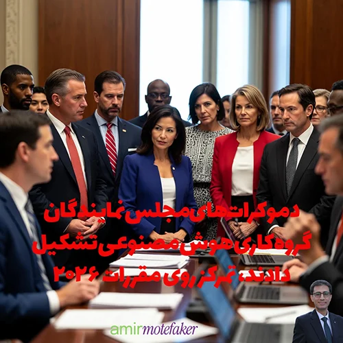 دموکرات‌های مجلس نمایندگان گروه کاری هوش مصنوعی تشکیل دادند، تمرکز روی مقررات ۲۰۲۶